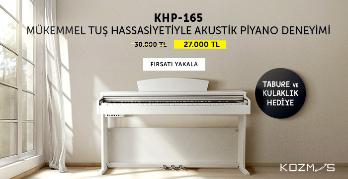 Yeni Kozmos KHP-165 Dijital Piyano İndirimde!